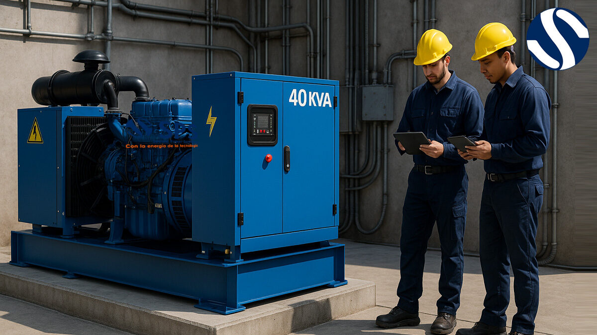Planta de Emergencia de 40 kVA